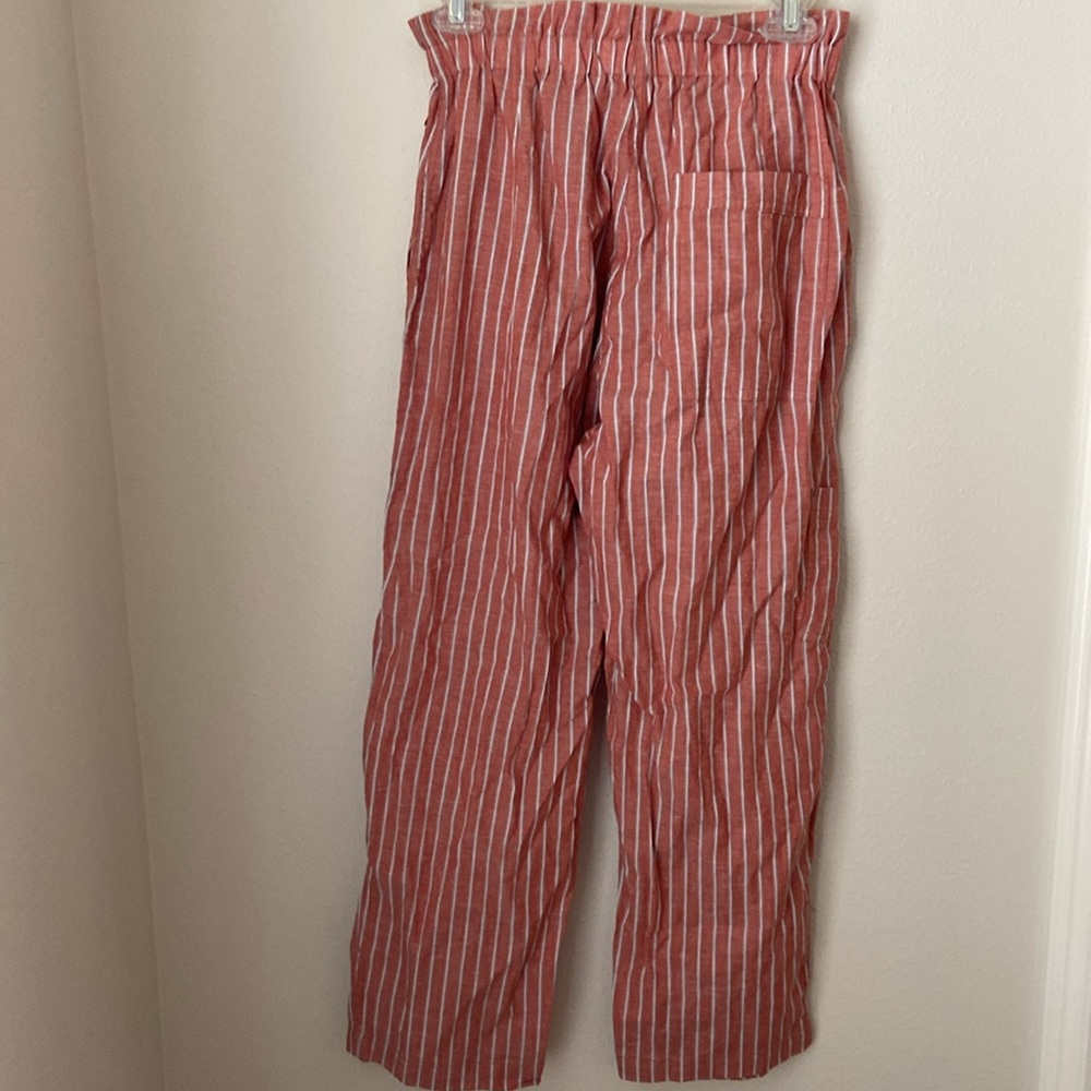 Striped Red Women's Pants